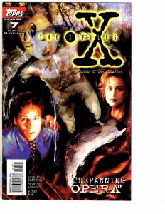 Lot Of 9 X-Files Topps Comic Books # 0 1 (2) 2 3 5 6 7 8 Fox TV Show J206