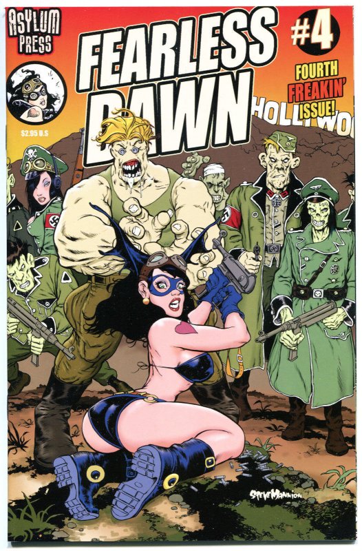 FEARLESS DAWN #4,  VF+, Steve Mannion, 2009, Femme Fatale, more in store