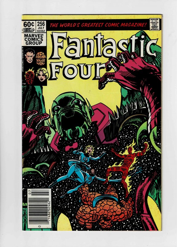 Fantastic Four #256 (1983) A Fat Mouse Almost Free Cheese 2nd Menu Item