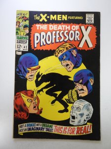 The X-Men #42 (1968) FN condition ink front cover