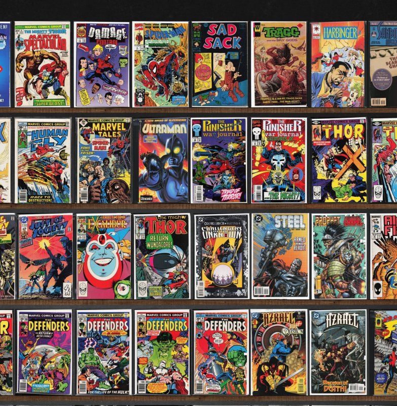 Huge Lot 150+ Comics with Thor, Batman, Detective Comics, The Defenders & More!