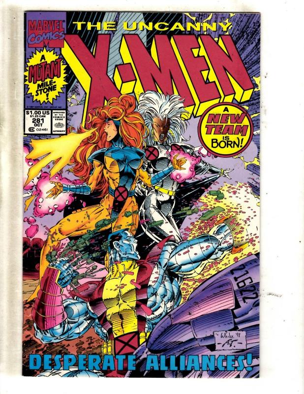 10 Uncanny X-Men Marvel Comic Books #281 283 284 285 286 287 288 289 290 291 MF2