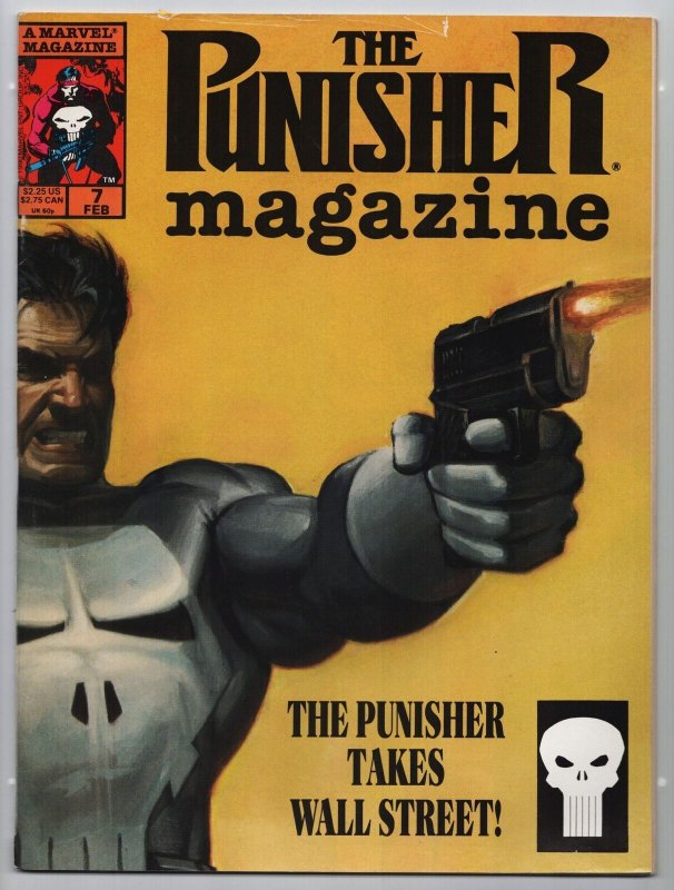 Punisher Magazine #7 (Marvel, 1990) VG/FN