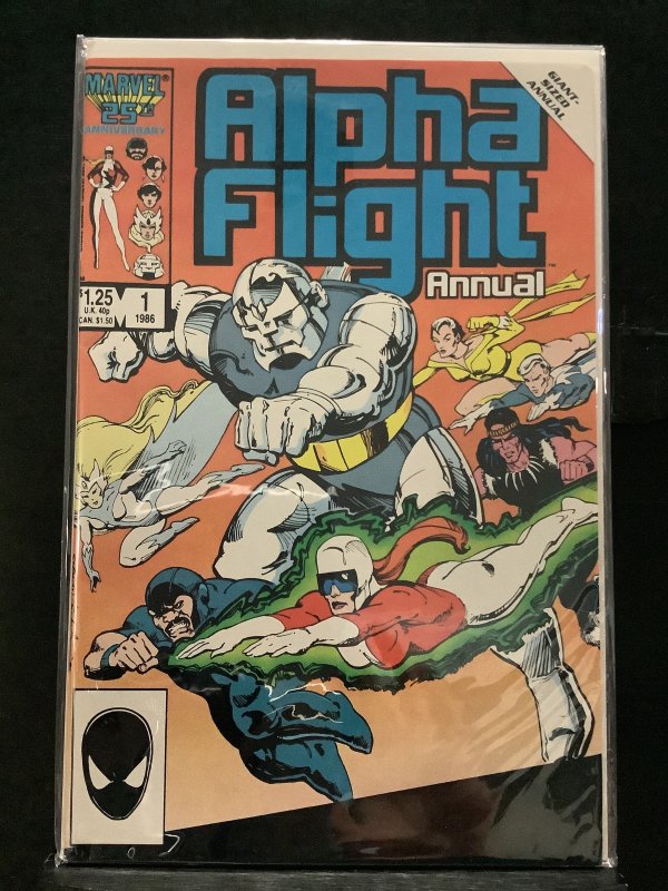 Alpha Flight Annual #1 Direct Edition (1986)