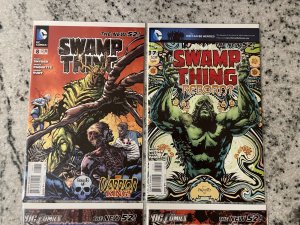 4 Swamp Thing DC New 52 Comic Books # 5 6 7 8 NM 1st Prints Batman 73 J801 