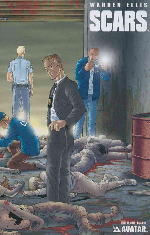 Scars #1B VF/NM ; Avatar | Warren Ellis Wrap