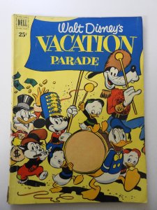 Walt Disney's Vacation Parade #2 (1951) VG- Condition 1 in spine split