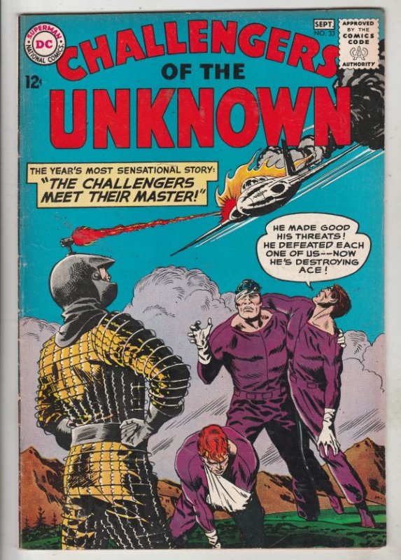 Challengers of the Unknown #33 (Sep-63) VF/NM High-Grade Challengers of the U...