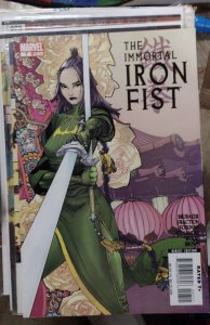 immortal iron fist # 7  2007 MARVEL DISNEY KUN LUN BRUBAKER PIRATE QUEEN