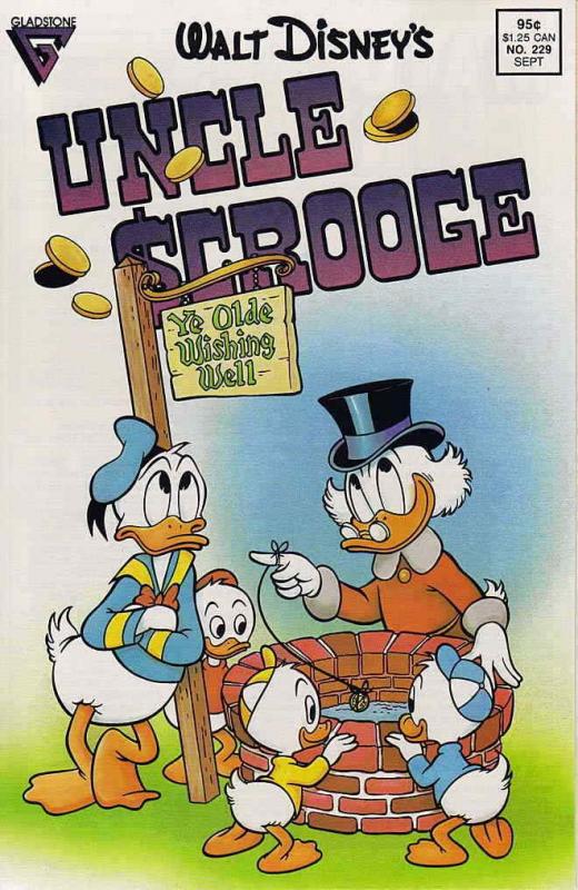 Uncle Scrooge (Walt Disney…) #229 FN; Gold Key | save on shipping - details insi