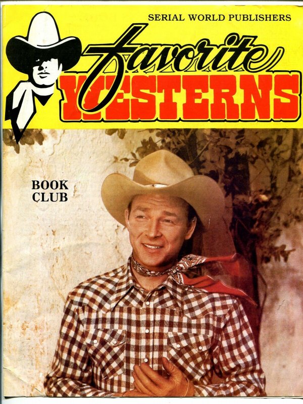 Favorite Western Book Club 1980's-Roy Rogers-books-fanzines-FN