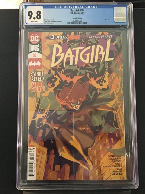 Batgirl #50 9.8 CGC 1st Appearance of Ryan Wilder