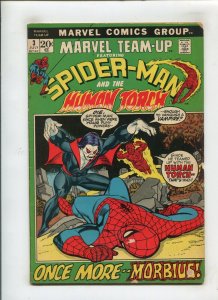 MARVEL TEAM-UP #3 (4.5/5.0) 3RD MORBIUS!! 1972
