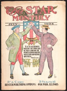 MAG: Star Monthly 7/1904-Patriotic cover by Melville-Pulp fiction-comic strip...
