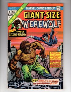 Giant-Size Werewolf #4 (1975) Morbius Appearance! / CR500-BI#02
