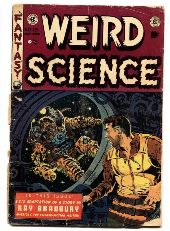 WEIRD SCIENCE #19 1953-BRADBURY-FRAZETTA-WOOD-ORLANDO-fr