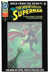 Adventures of Superman #500 DC Comics 06/93 (No Poly-Bag) 1st App Eradicator 