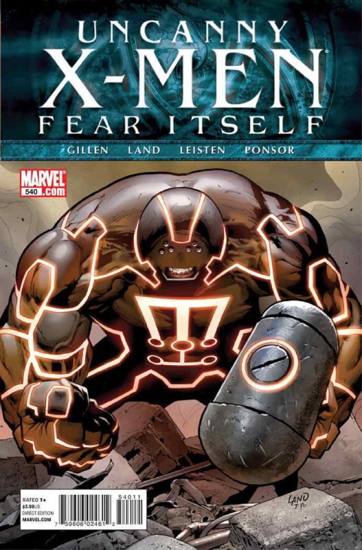 Uncanny X-Men, The #540 VF/NM ; Marvel | Fear Itself Juggernaut