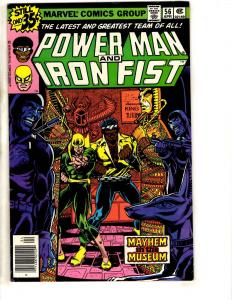 7 Power Man Marvel Comic Books # 47 52 56 59 60 61 62 Iron Fist Defenders CR35