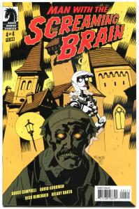 MAN with the SCREAMING BRAIN #1 2 3 4, NM, Bruce Campbell, Mignola, Rick Remende