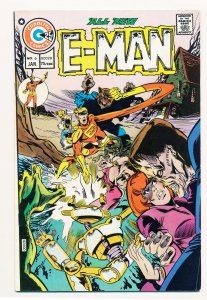 E-Man (1973 Charlton) #1-10 VG+ to VF+ Complete series