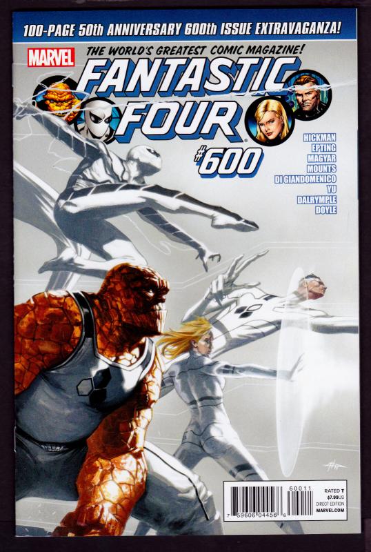 Fantastic Four #600 (3rd Series, 1998)   9.4 NM 