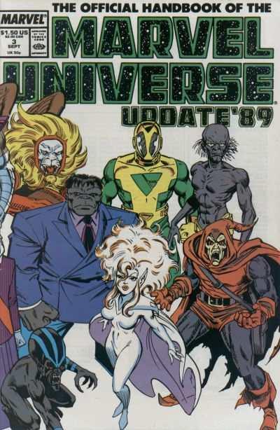 Official Handbook of the Marvel Universe (1989 series) #3, NM- (Stock photo)