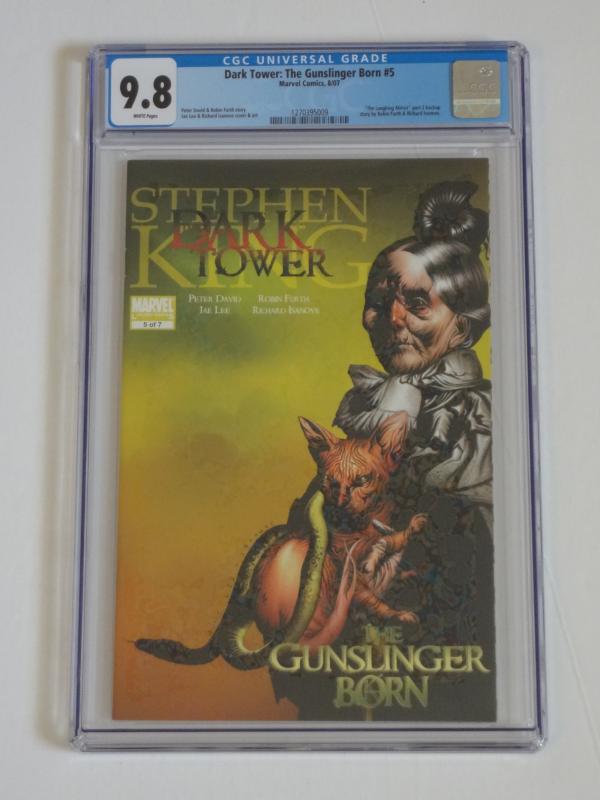 Dark Tower: The Gunslinger Born #5 CGC 9.8; Based on Stephen King book series!!