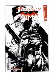 SHADOW BATMAN #1 1:100 DAVID FINCH B&W/COLOR (FOIL) VARIANT SET DYNAMITE NM.