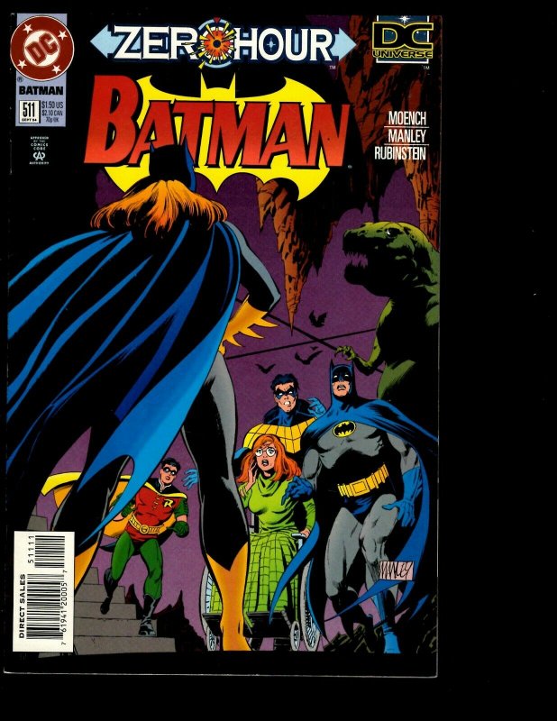 12 Batman DC Comics #511 512 513 514 515 0 516 517 518 519 520 521 Two-Face J405