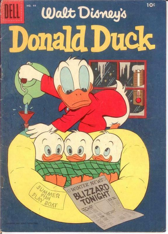 DONALD DUCK 44 VG Nov.-Dec. 1955 COMICS BOOK