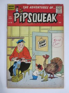 ADVENTURES OF PIPSQUEAK 36 FAIR 1/1960 COMICS BOOK