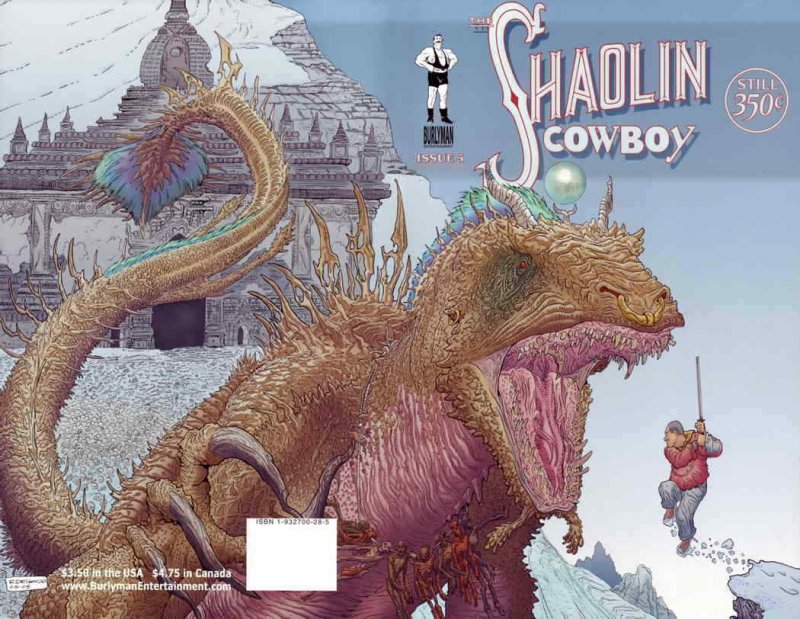 Shaolin Cowboy #5A VF/NM; Burlyman | save on shipping - details inside 