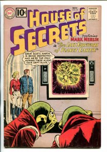 HOUSE OF SECRETS #50 1961-DC-MARK MERLIN-vg