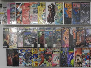 Huge Lot of 130+ Comics W/ Spawn, Lady Death,  Sonic the Hedgehog Avg FN Cond.