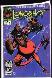 Longshot #5 (1986) Longshot