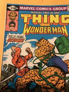 MARVEL TWO-IN-ONE #78 : 8/81 Fn+; The Thing & WONDERMAN, Hollywood story