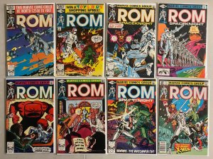 ROM lot #2-39 + Annual Marvel SpaceKnight (average 7.0 FN/VF) 37 diff (1980-'83)