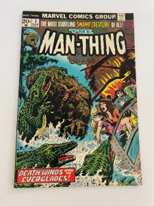 Man-Thing # 3 NM- Marvel Comic Book Swamp Creature Horror Fear Monster 7 LI6