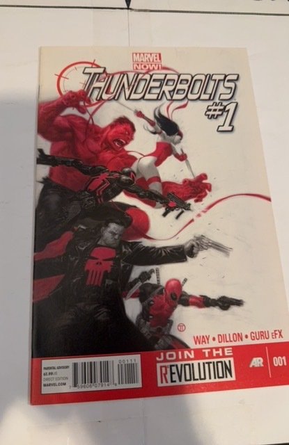 Thunderbolts #1 (2013) New team