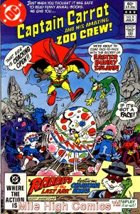 CAPTAIN CARROT & HIS AMAZING ZOO CREW (1982 Series) #5 Very Good Comics Book