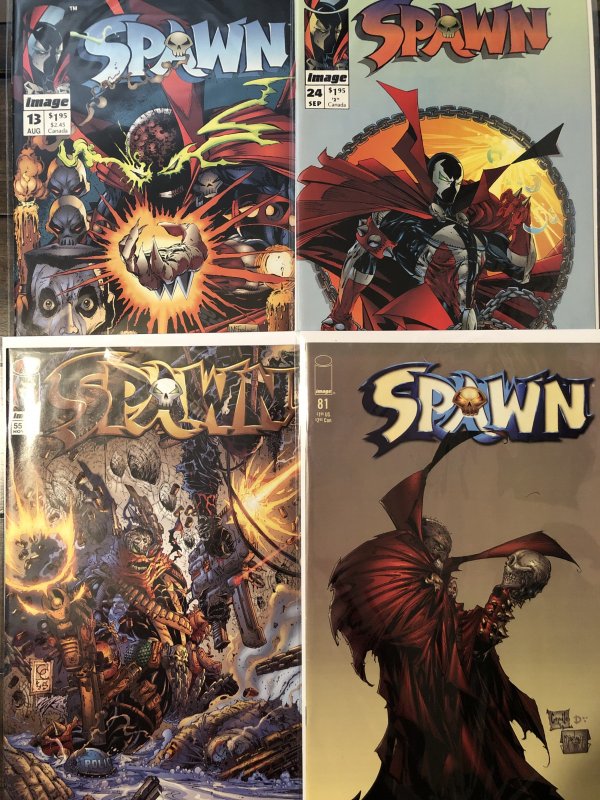 Spawn 8 book package