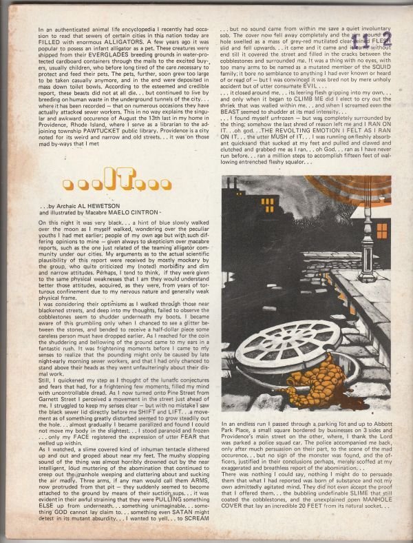 Psycho Magazine #10 (Jan-73) VF High-Grade 