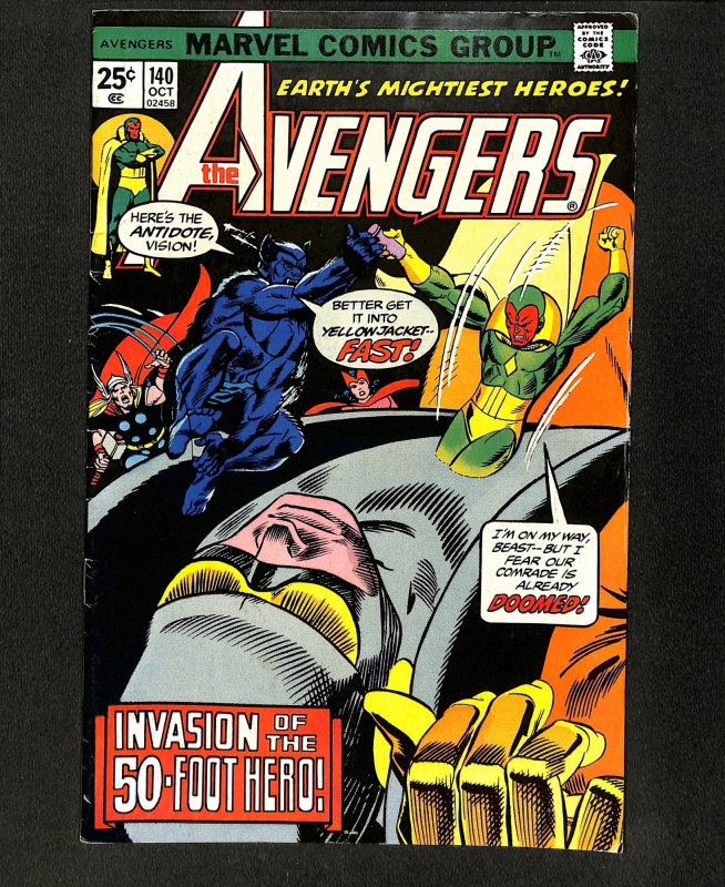 Avengers #140