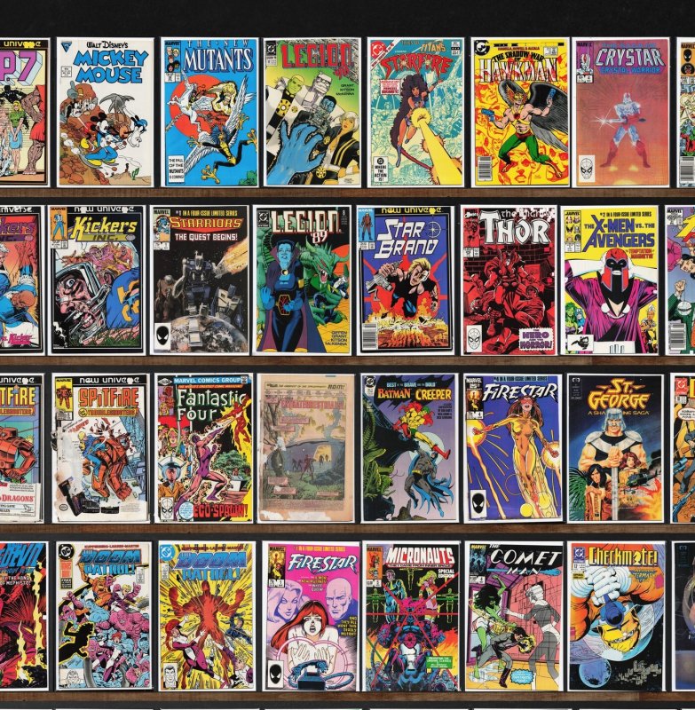 Huge Lot 150+ Comics with Alpha Flight, The Avengers, Rom & More!