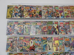Huge Lot 150+ Silver/Bronze Comics W/ Thor, Hulk, Spider-Man, +More! See desc