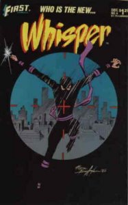 Whisper #4 First Comics December Dec 1986 (VF)