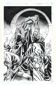 Extraordinary X-Men #12 p.20 Horseman of Apocalypse Splash art by Humberto Ramos