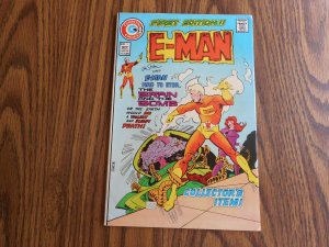 E-MAN #1 SIGNED BY JOE STATON KEY ORIGIN/1st E-MAN WOW!!!