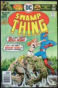 Swamp Thing (1972) #23 VF+ (8.5) Swamp Thing Reverts Back to Dr. Holland pt 1